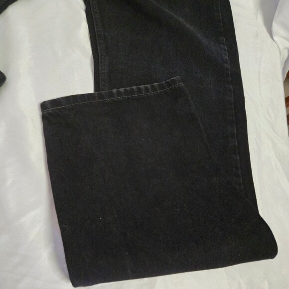 Levis 505 Black Straight Leg Jeans 38 x 34 - Picture 6 of 8